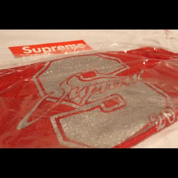 Supreme Glitter Football Large Top Red - SS20 - - Picture 2 of 6